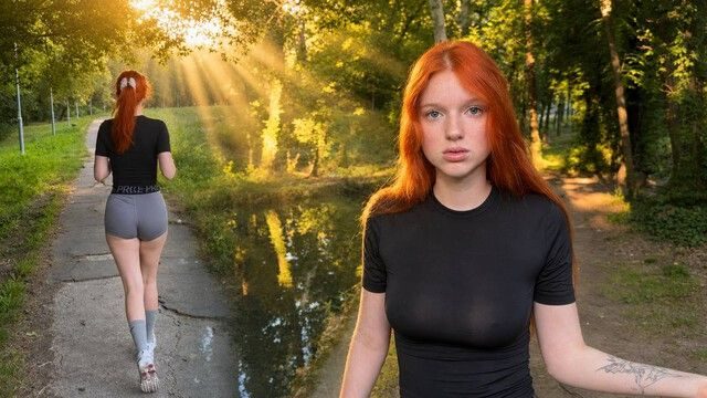 Я встретил Hot незнакомку на утренней пробежке и жестко трахнул ее