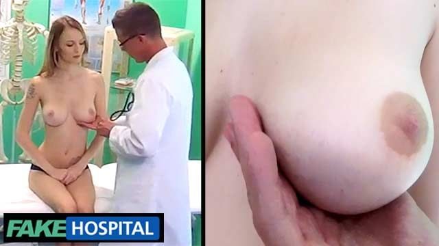 Обследование груди пары ИДЕАЛЬНЫХ СИСЕК - Fake Hospital