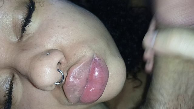 Cum face cum on my lips, creampie facial🍌🫦🥛🥛🥛🥰🥛🥛🥛😋😋