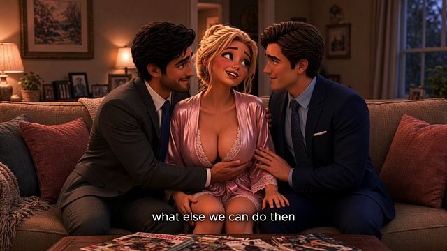 Возбужденную Blonde трахнули ДВА НЕЗНАКОМЦА