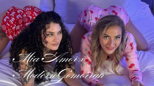 LESBIAN PAWG LICKS LATINA PUSSY UNTIL SHE BEGS FOR BBC ~ Mia Amor ~ Modern Gomorrah